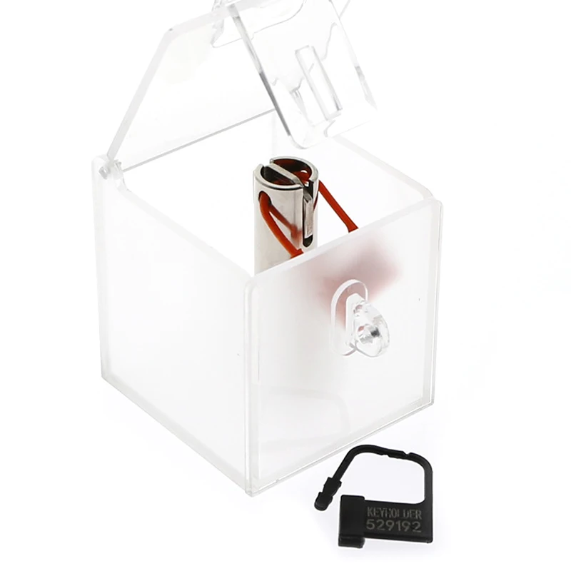 Металлический держатель для ключей верности с пластиковым замком игра запасным