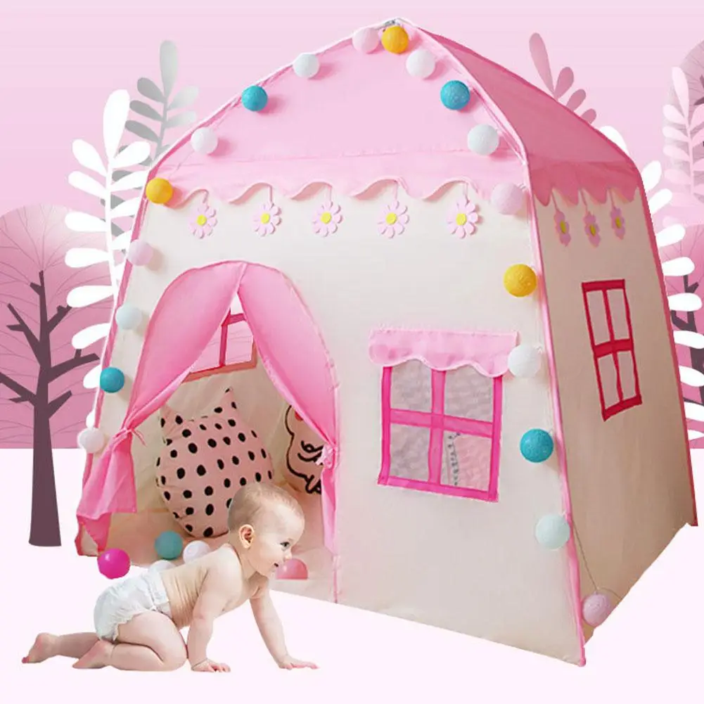 52*23*4CM Indoor Girl Pink Princess Toy House Boy Play Small Children Tent Package | Игрушки и хобби