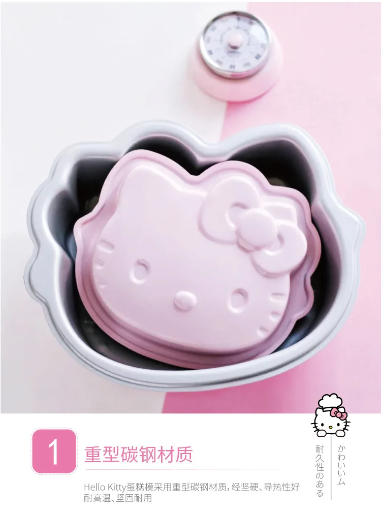 Рисунок «HELLO KITTY» антипригарная форма для выпечки тортов украшения торта инструменты, силиконовые формы