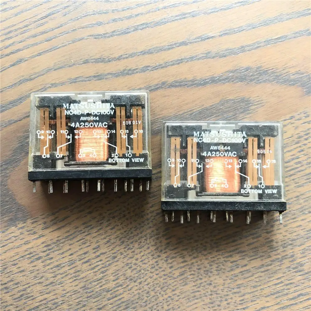 NC4D P DC5V DC24V электромеханическое реле 4A 250VAC 14 контактов|Реле| |
