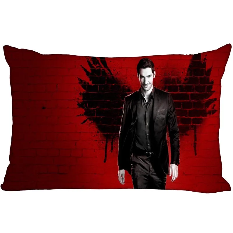 Изготовленный На Заказ Люцифер прямоугольник подушка чехол на молнии dakimakura