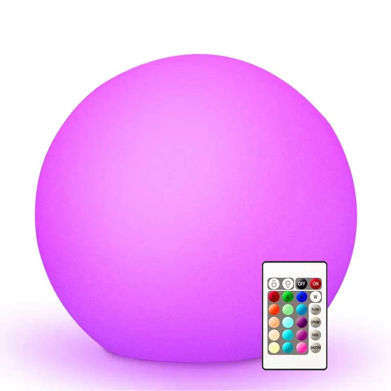 Плавающий Светильник для бассейна изменяющий цвет светодиодные шары светильник