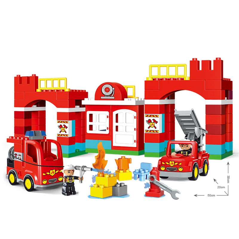 Счастливая ферма большого размера строительные блоки наборы счастливый зоопарк