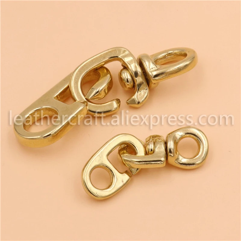 1x металлическая твердая латунь флагшток де карабины металлические крепежные