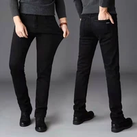 men classic jeans jean homme pantalones hombre men mannen soft black biker masculino denim overalls mens pants