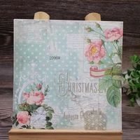 christmas snowflake diy scrapbook photo album greeting card paper made of 6x6 inch hand account background material for santa