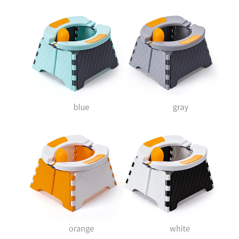 

E Portable Potty Training Seat for Toddler Kids Travel Potty Foldable Toilet Seat Baby Potty Seat for Indoor and Outdoor ds99