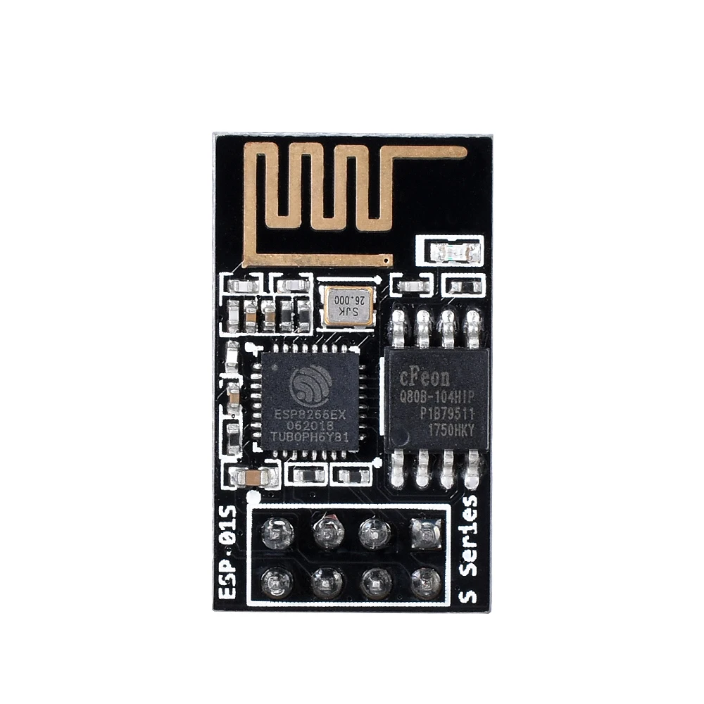 ESP-01S ESP01S Esp8266 последовательный беспроводной трансивер с wi-fi разрабатываемая