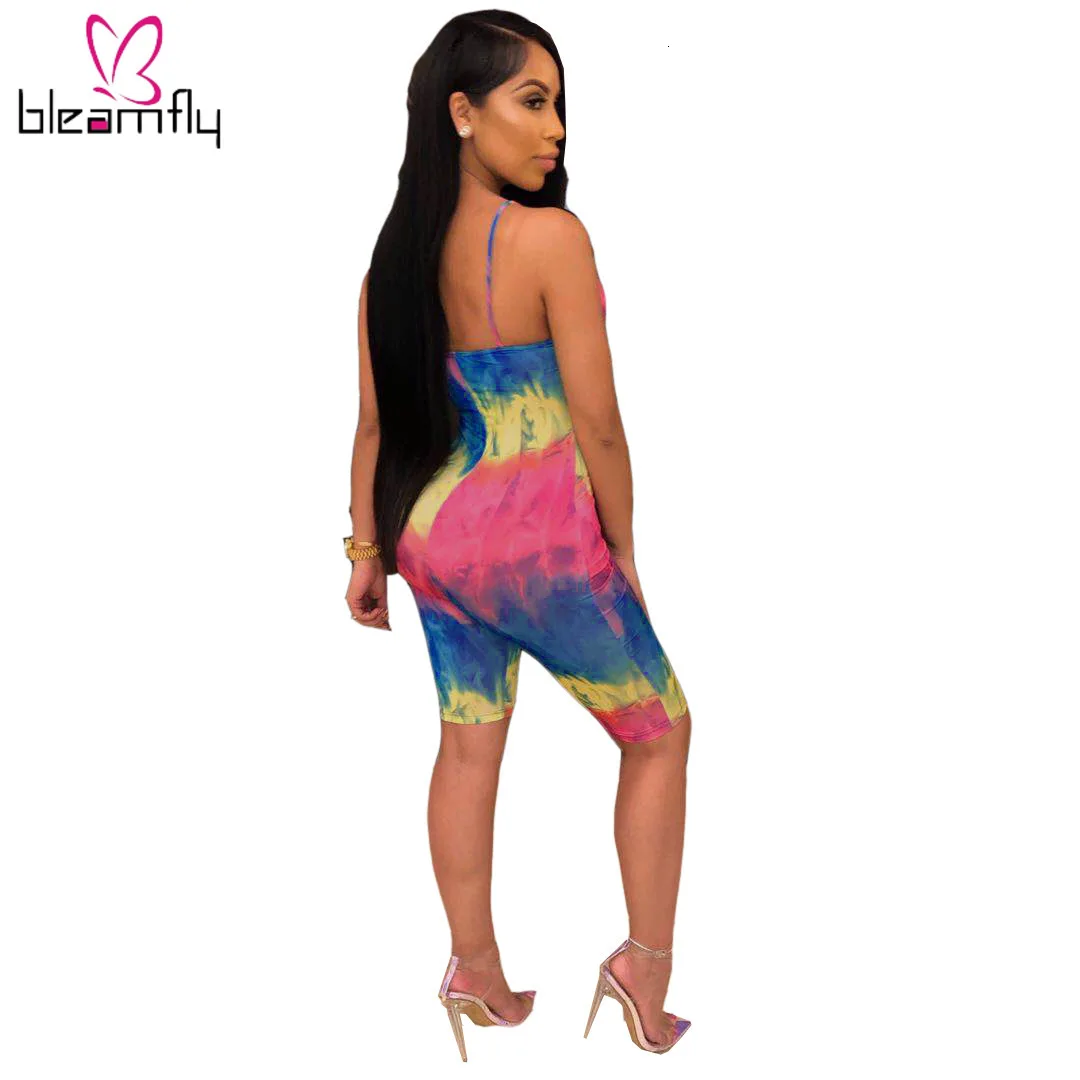 Новинка 2019 женский сексуальный комбинезон в полоску с v образным вырезом без