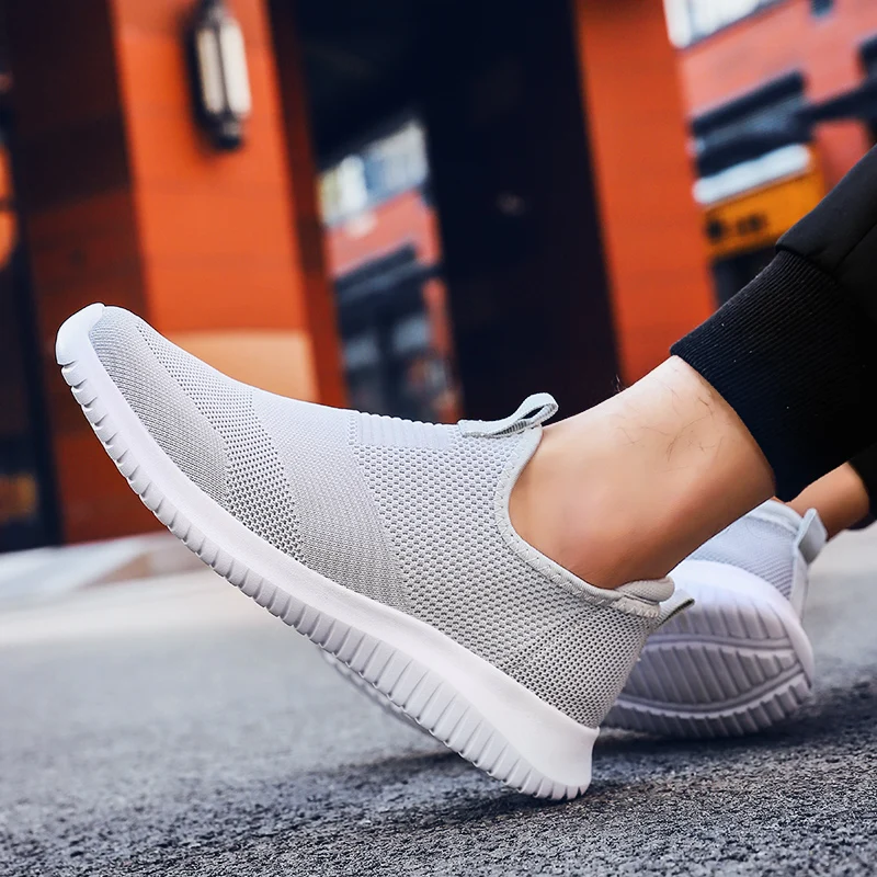 Кроссовки унисекс для тенниса мягкая дышащая обувь без шнуровки фитнеса и