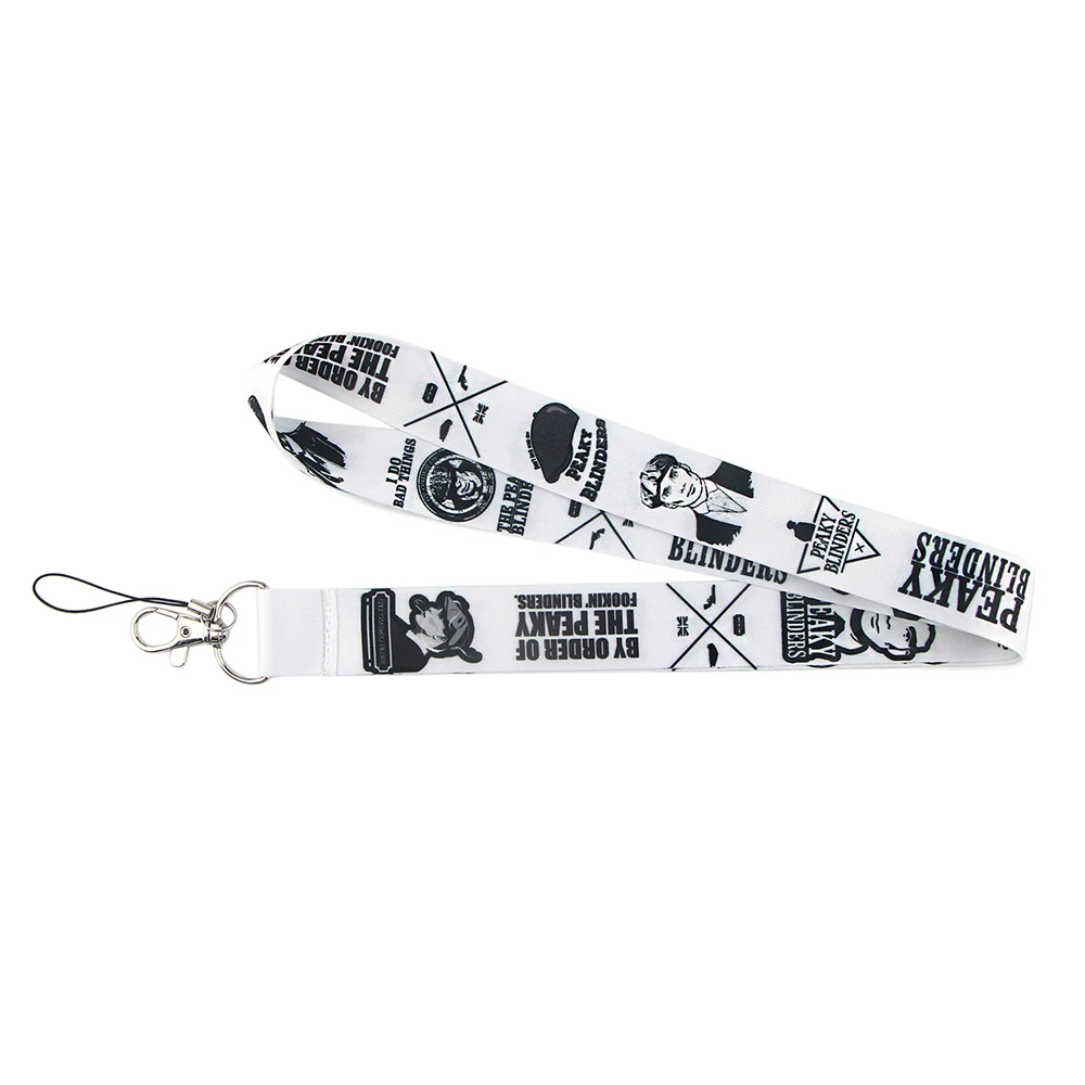 CA1517 Peaky Blinders tv Lanyards Cool Neck Strap Cell Phone Keys ID Card Holder Lanyard For Keys DIY Hanging Rope Lanyards