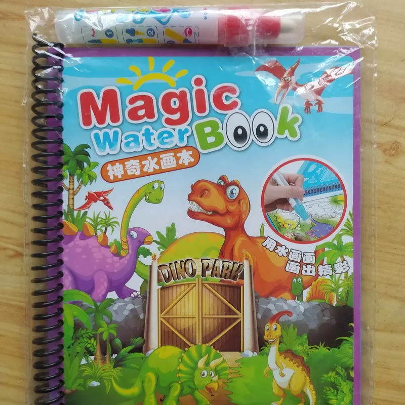 5 стильных детских книг для рисования блокнот волшебной водой книга с ручкой