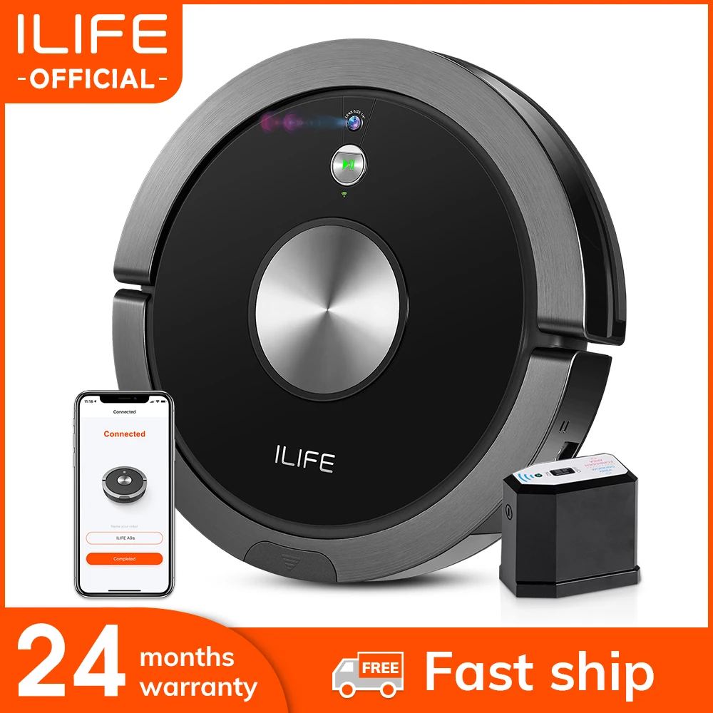 Робот-пылесос ILIFE A9s автоматическое устройство для сухой и влажной уборки большой