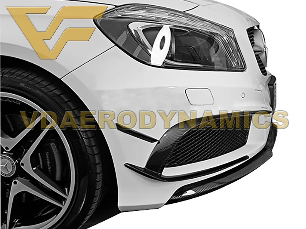 Подходит для Mercedes-Benz W176 A250 A45 VAD 2012-2015 годов выпуска передний бампер боковые уголки