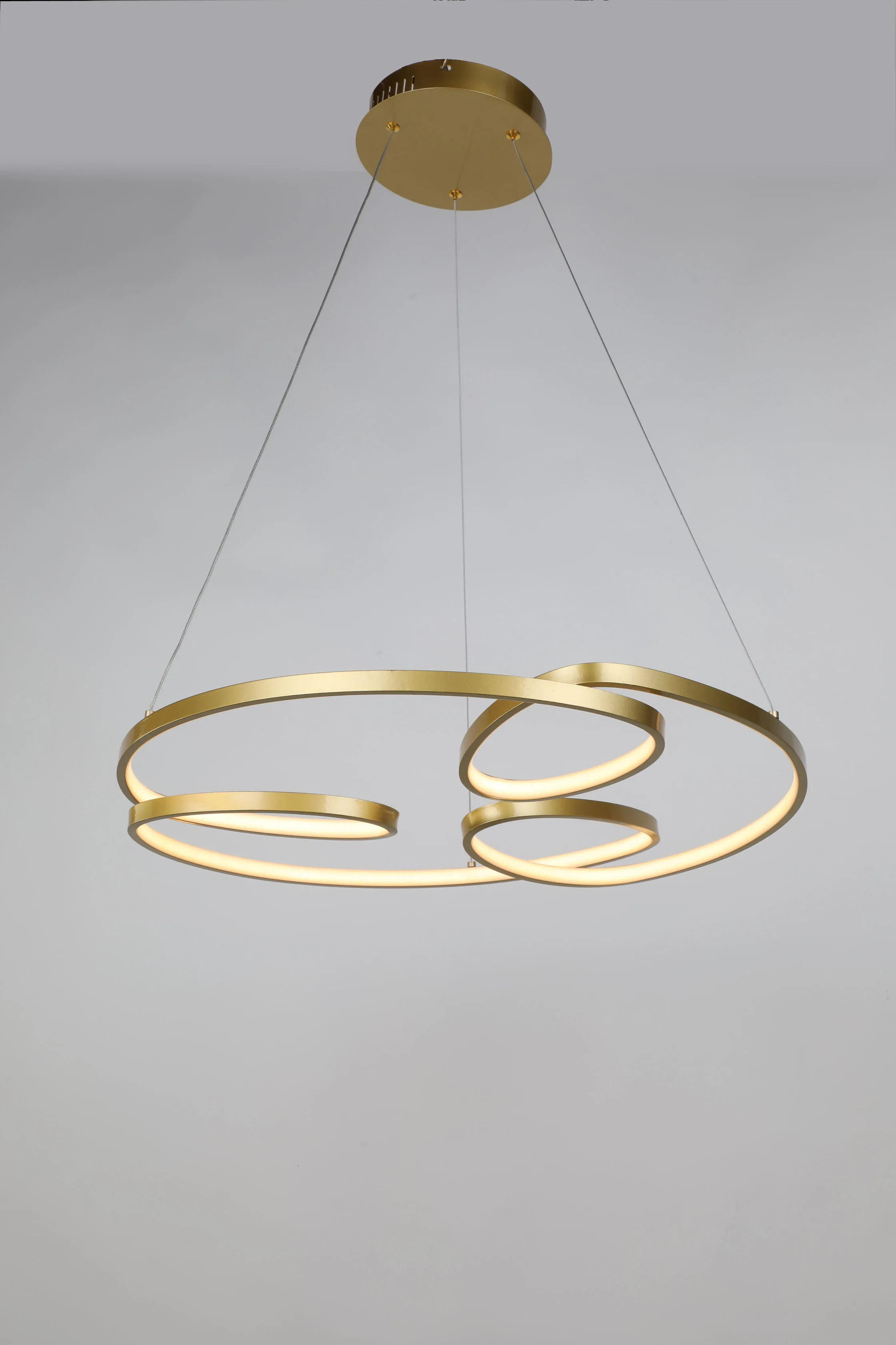 Новый дизайн декоративное кольцо современная светодиодная Подвесная лампа