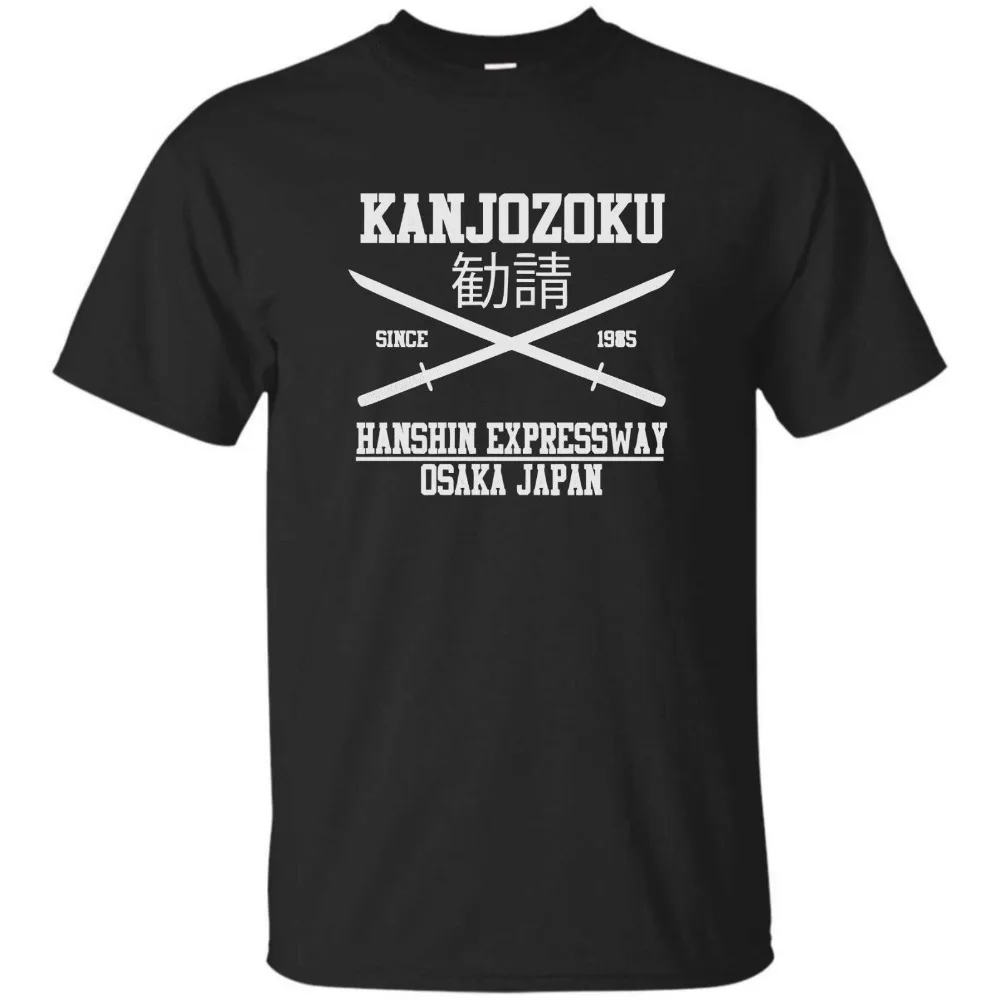 Футболка Kanjozoku Japan Car Racing Новинка! Быстрая доставка! Новые летние мужские стильные