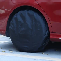 mayitr 4pcs heavy duty tire wheel covers 27 29 inch diameter for car rv motorhome wheel covers sun protection
