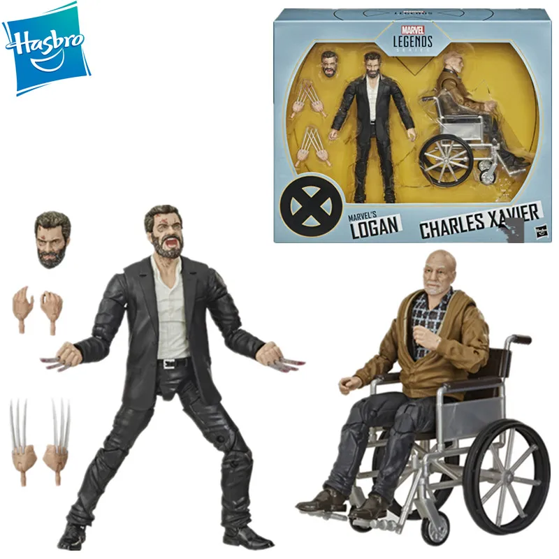 

Hasbro Marvel Legends The X-Men Elder Wolverine Professor X Set Action Figure Model Toy SDCC Limited Edition Gift