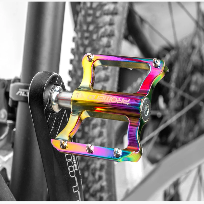 

mtb bike road Bicycle Pedal DU Bearings peilin Pedals Aluminum alloy Super light Non-Slip high strength Flat Pedals Bike parts