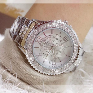Luxury Brand Women Watches Quartz Watches Ladies Dress Crystal Diamond Watch Girl Bracelet Watches women relojes para mujer