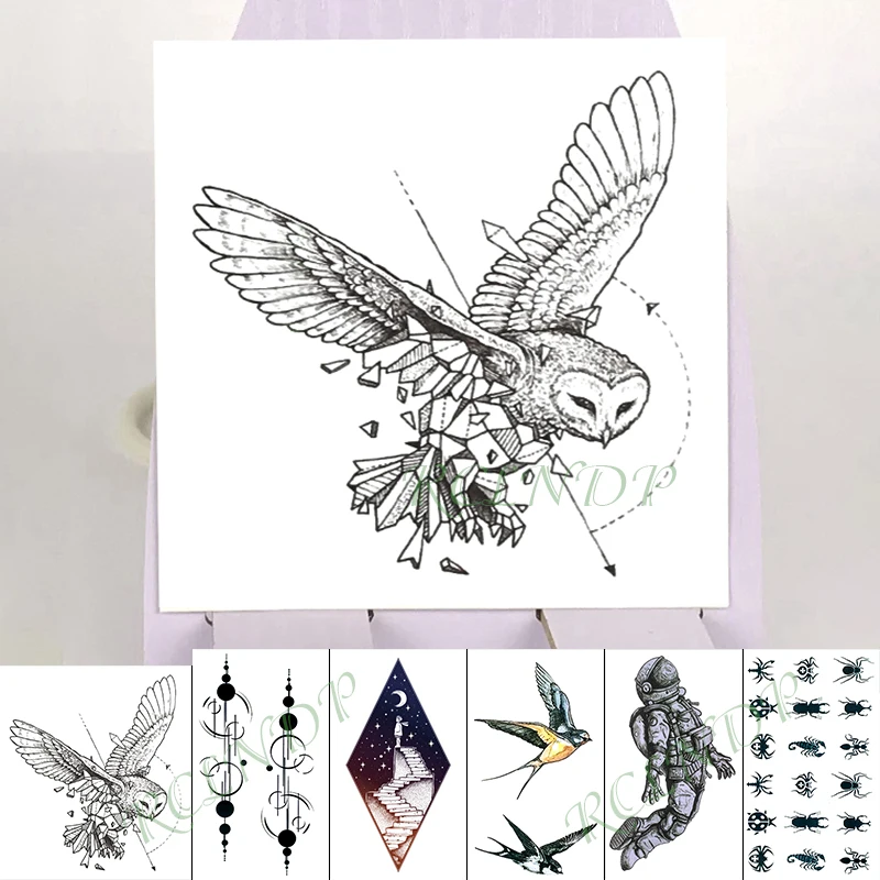 Waterproof Temporary Tattoo Sticker Arrow Cross Lots Fake Tatto Finger Hand Arm Foot Flash Tatoo for Kid Girl Men Women | Красота и