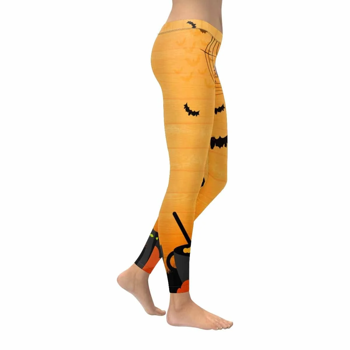 

Custom Face Bat Fly-flap All-Over Low Rise Leggings