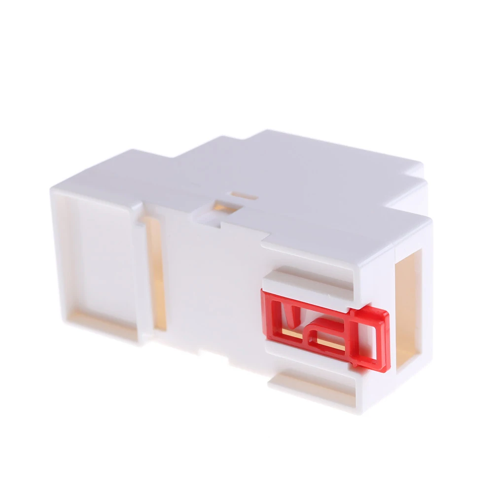 1PCS 88x37x59mm Plastic Electronics Box Project Case DIN Rail PLC Junction | Обустройство дома