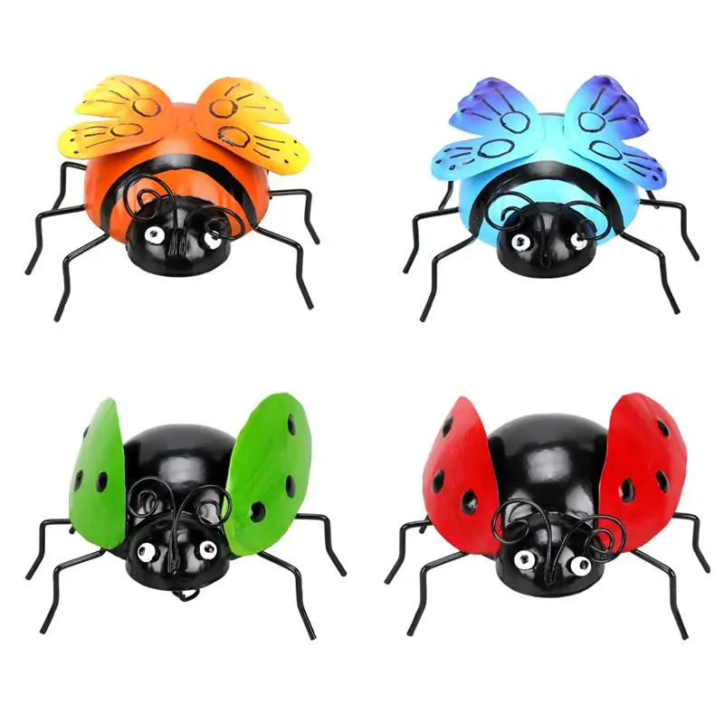 4 шт. украшение для сада Настенный декор креативный внутренний открытый