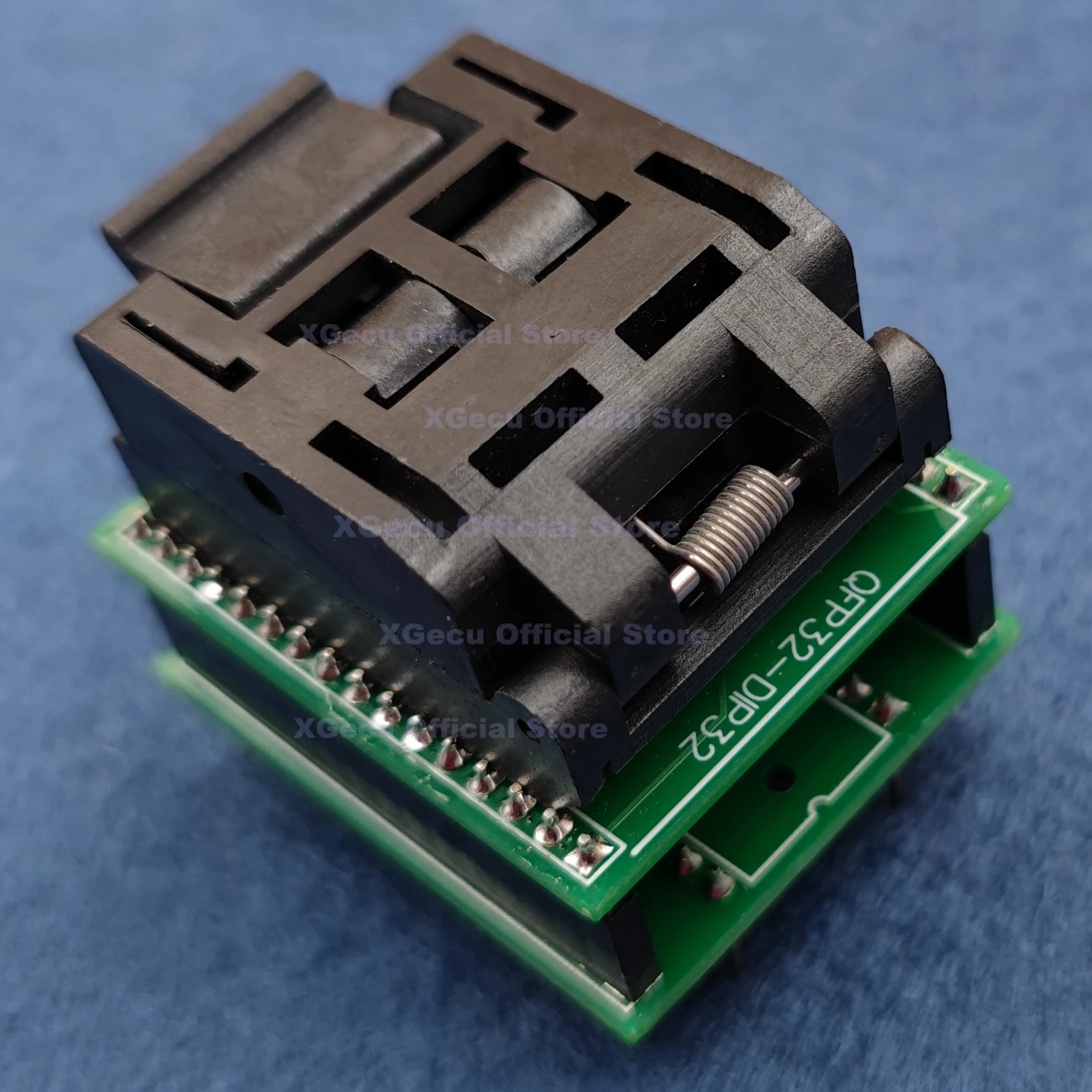 adaptador de soquete de teste qfp32 para dip32 conversor para tl866ii plus programador t56