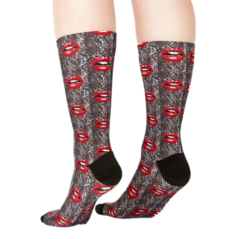 

Women's socks kawaii Magical Mushroom Forest Printed Socks Woman harajuku Happy Funny Novelty cute girl gift Socks for women