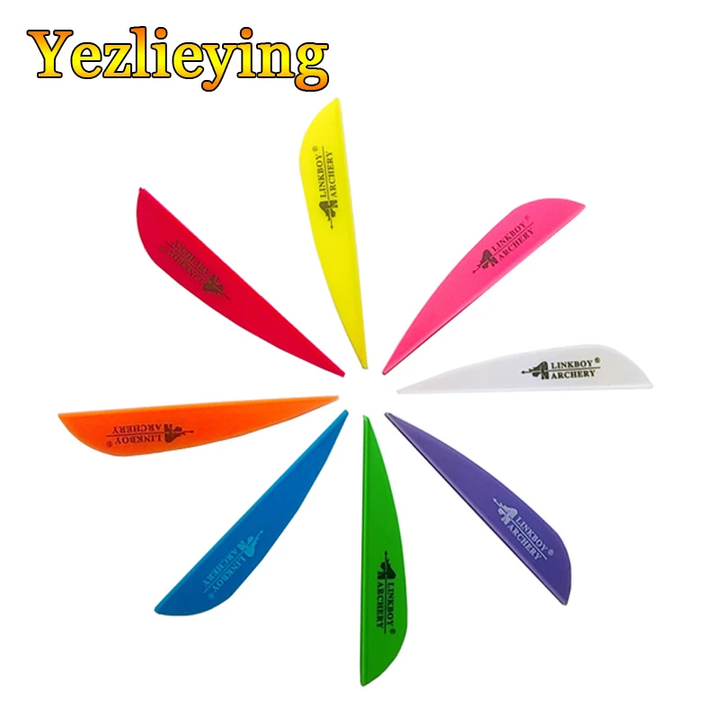36 шт. лопасти стрелки стрельба из лука 2 8 дюймов Пластик подставка для установки