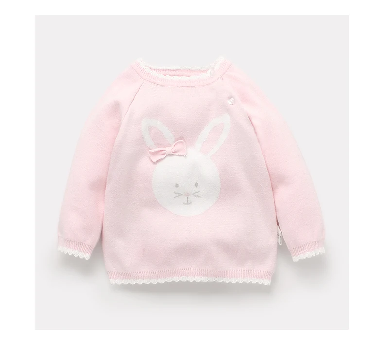 Детский свитер Детские хлопковые свитера с героями мультфильмов одежда для мальчиков и девочек модная Милая одежда для маленьких девочек весенне-осенняя одежда для детей от 0 до 5 лет