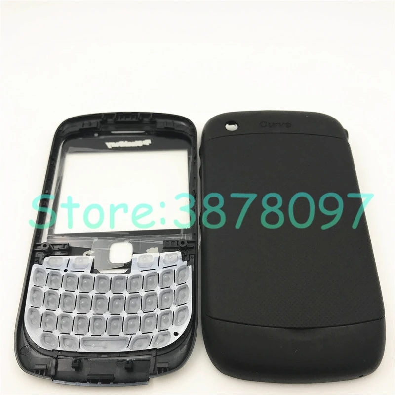 Новый Полный комплект корпуса для Blackberry Curve 9300 чехол батареи + Боковая кнопка