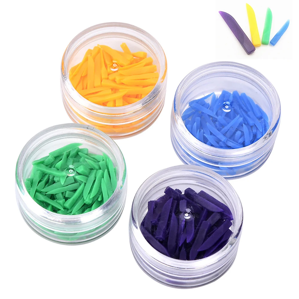 12 коробок одноразовых стоматологических материалов клиновидный пластиковый