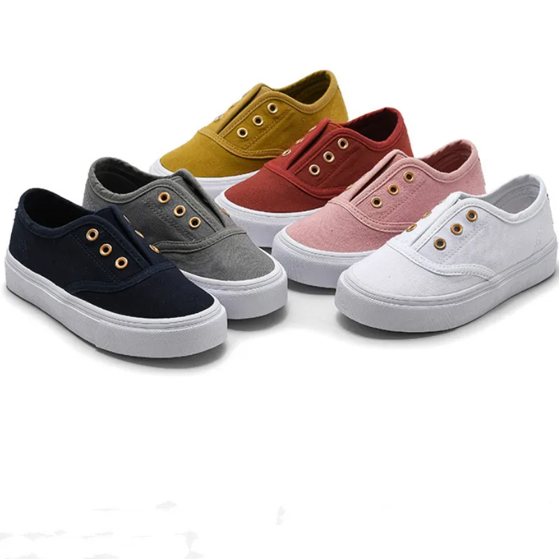 2021 Autumn Children Canvas Shoes Sport Breathable Boys Sneakers Brand Kids for Girls Cansual Toddler 1-12 Years | Детская одежда и