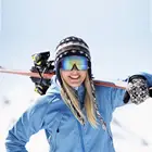 Лыжные очки HD UV400 для мужчин и женщин, незапотевающие лыжные очки, зимние ветрозащитные очки для сноуборда, лыжные очки, очки для сноуборда
