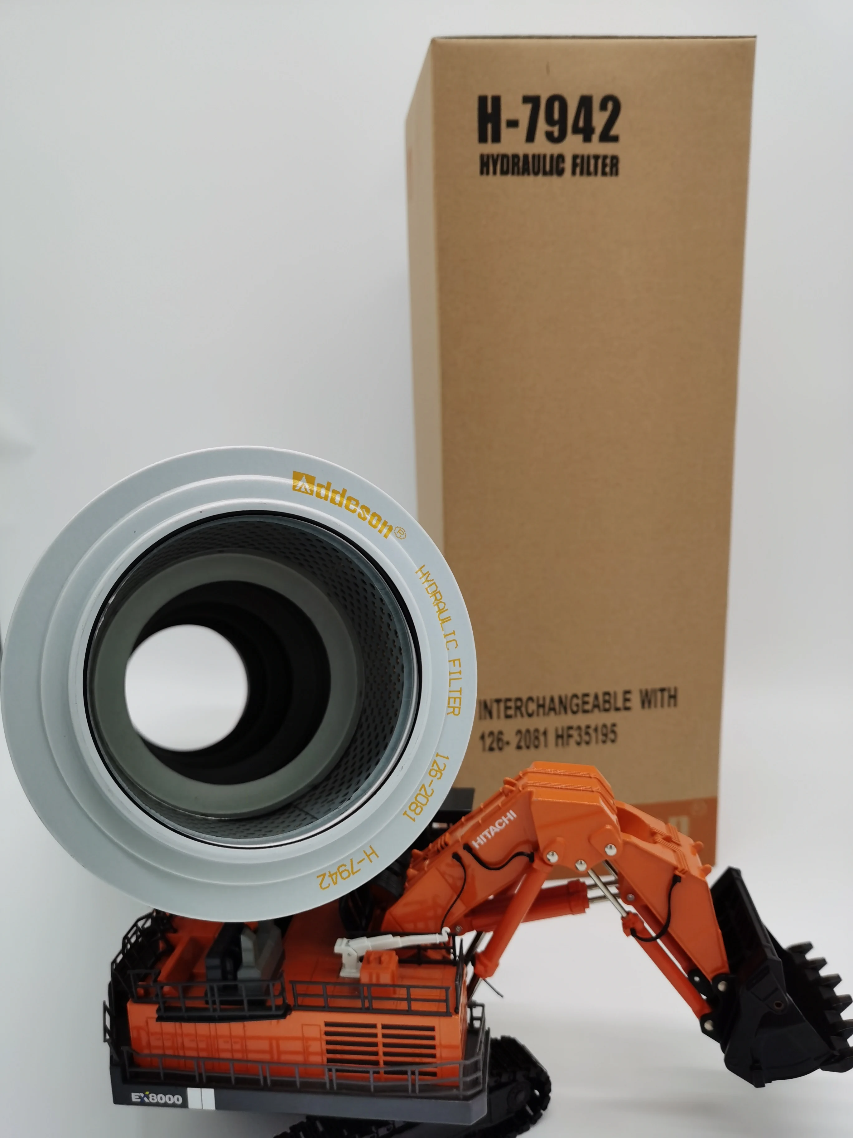 

hot selling excavator parts hydraulic excavator filter 126-2081,HF35195,179-9806 for H-7942