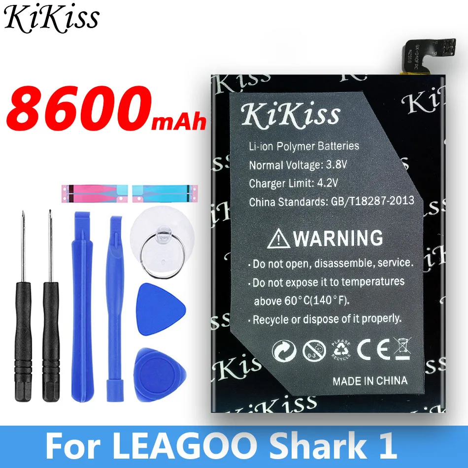 Аккумулятор 8600 мАч для LEAGOO Shark 1 мобильный телефон в наличии последняя продукция