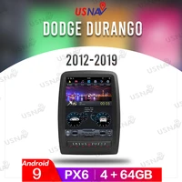 usnav for dodge durango 2011 2019 tesla style android 9 0 4gb 64gb carplay multimedia car radio gps navigation stereo headunit