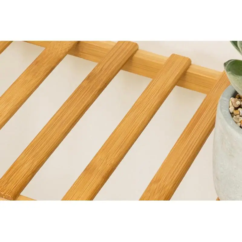 

Multi Tier Flower Plant Holder Stand Rack Bamboo Shelves Balcony Flower Rack Plant Stand Garden Living Room Bonsai Display Shelf