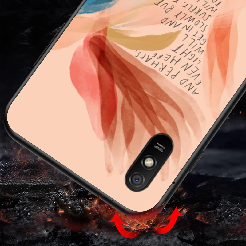 

ciciber bible For Xiaomi Redmi 10X Pro 5G 9C 9A 9 GO K20 8A 8 7A 7 S2 6A 6 5 5A 4X Pro Bright Black Phone Case
