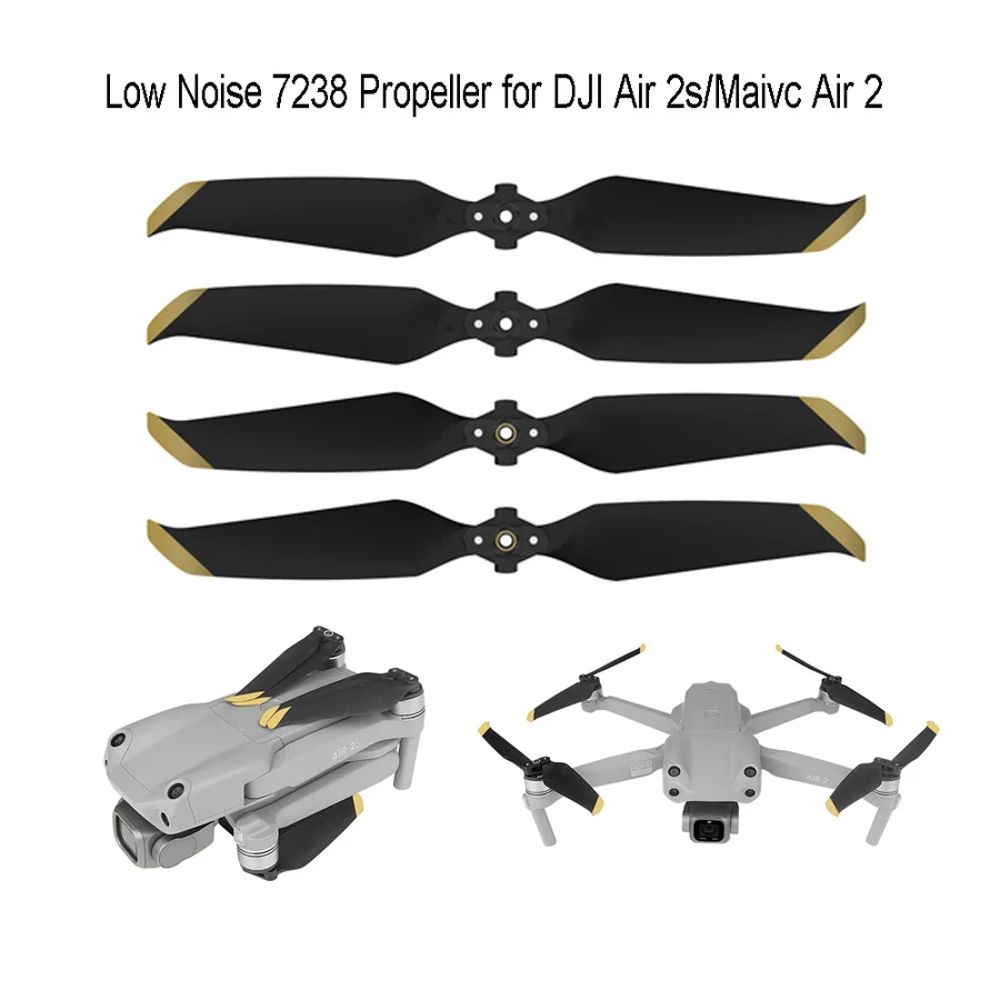 

Quick-Release Mavic Air 2 Low Noise 7238 Propeller Props 7238F Drone Blade Propellers for DJI Air 2s/Mavic Air 2 Accessories