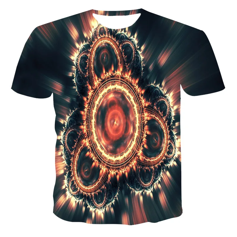 

Summer New Style 3D Printing T-Shirt Round Neck Fashion Casual T-Shirt (With Cool Pattern Printing) Men'S And Women'S Short XXS-