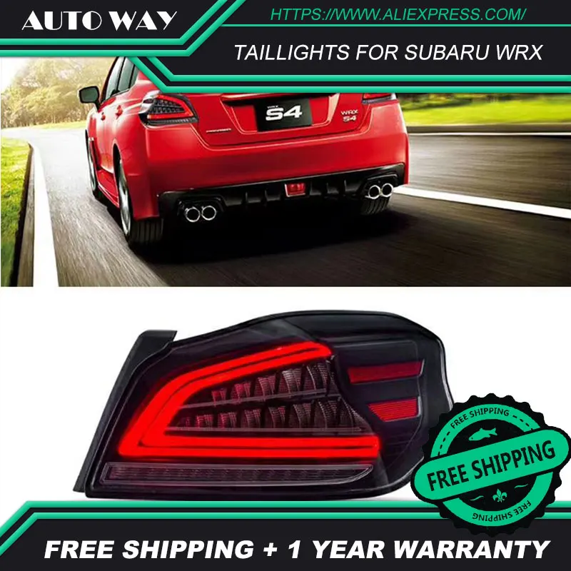 Автомобильный Стайлинг задние фонари чехол для Subaru WRX STI 2013 2019 задний фонарь