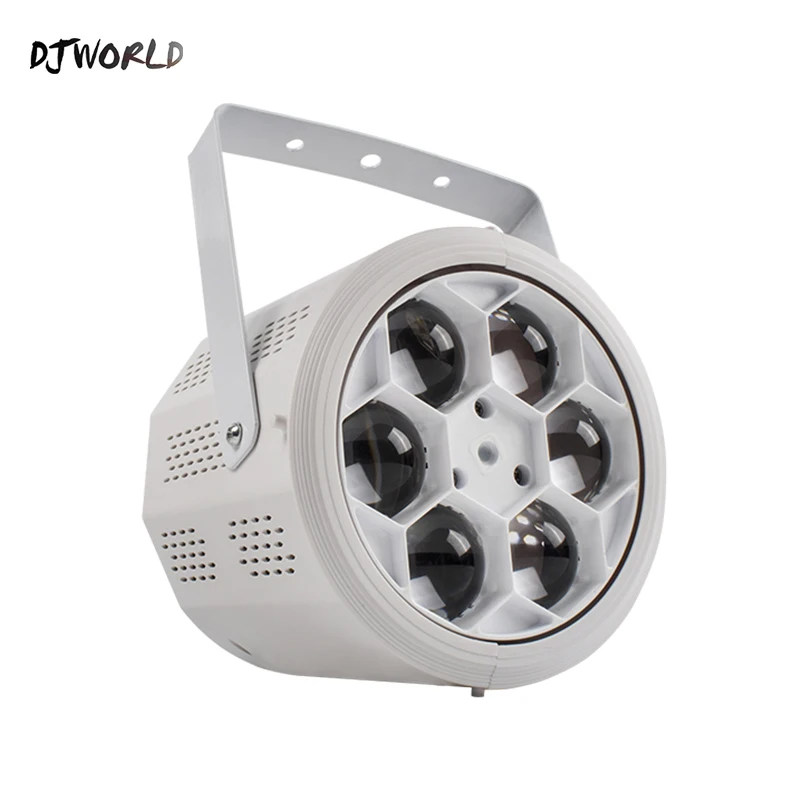 Djworld Bee Eye 6x15 Вт RGBW лазерный PAR притягивает верхний свет DMX512 контроль звука зеленый