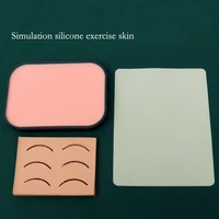 double eyelid suture practice silicone module practice skin embedding line eyebrow skin suture plastic surgery tool