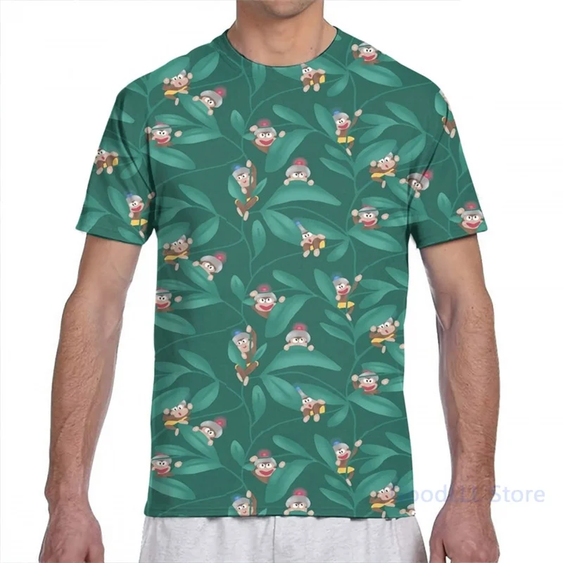 Мужская футболка с принтом Ape Escaping модная для девочек топы мальчиков футболки