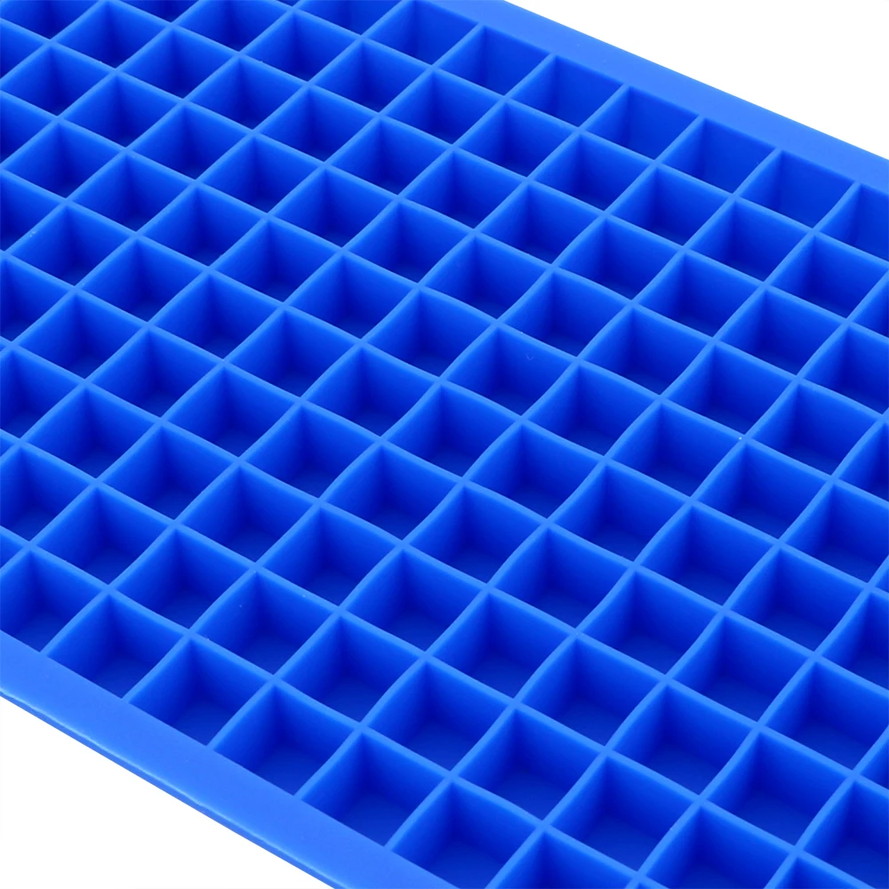 

Ice Cube Tray 160 Grids1X1cm Silicone Fruit Ice Cube Maker DIY Creative Small Ice Cube Mold Square Shape Kitchen Accessories