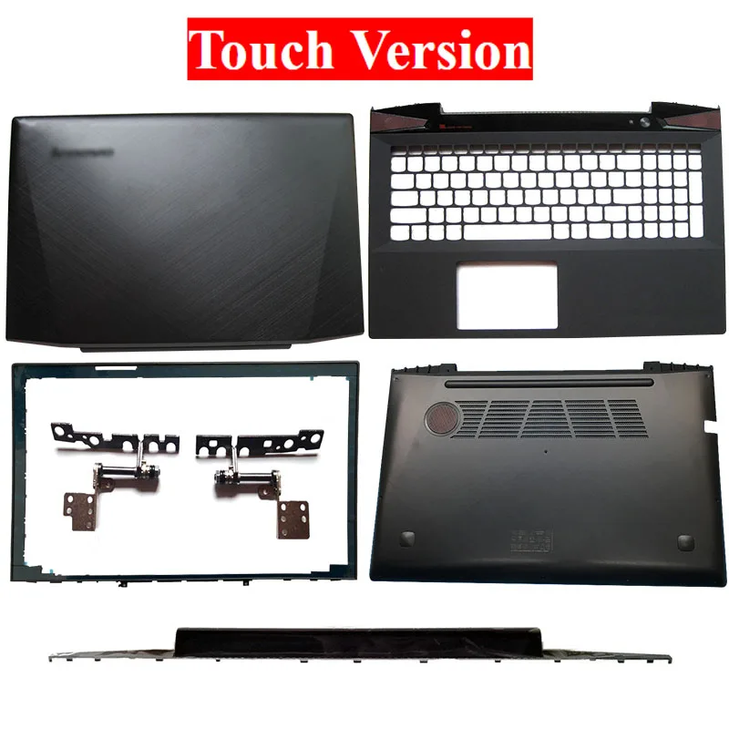 Сенсорная версия для Lenovo Y50 70 серии ноутбук LCD задняя крышка/Передняя