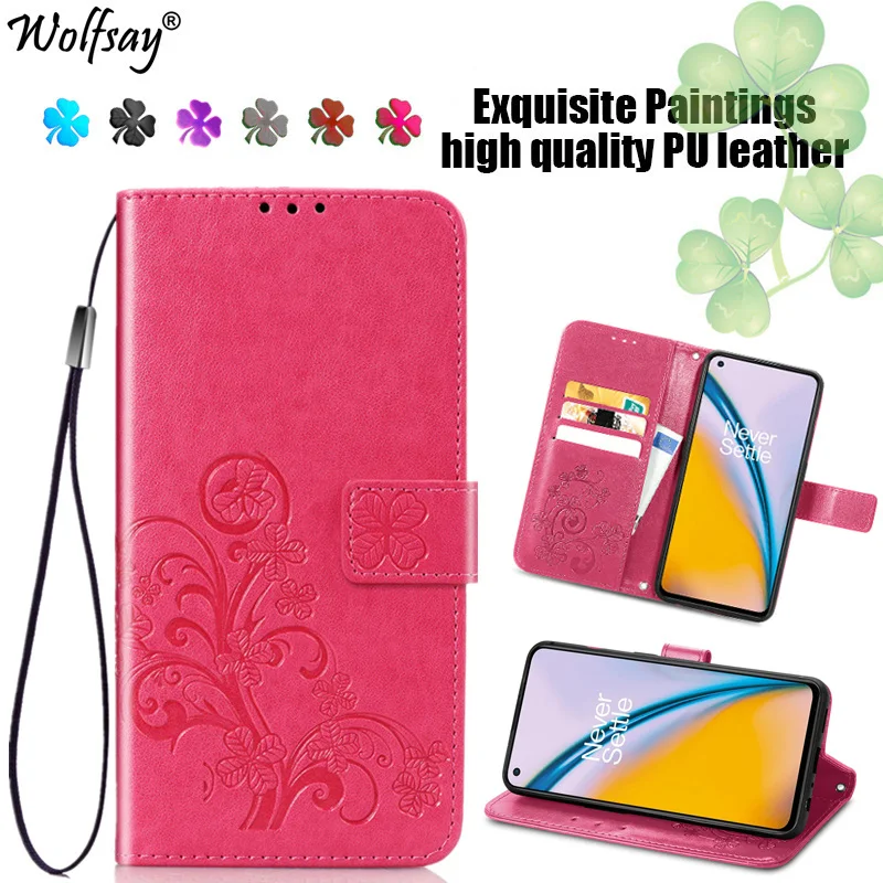 

For Cover OnePlus Nord 2 5G Case Flip Magnetic Leather Phone Bag Case For OnePlus Nord 2 5GCover For OnePlus Nord2 5G Cover Book